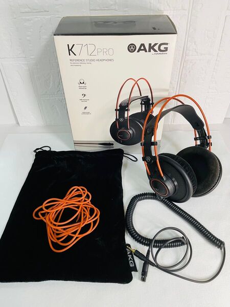 AKG K712 PRO 開放型モニターヘッドホン スロバキア製 オープンエアー