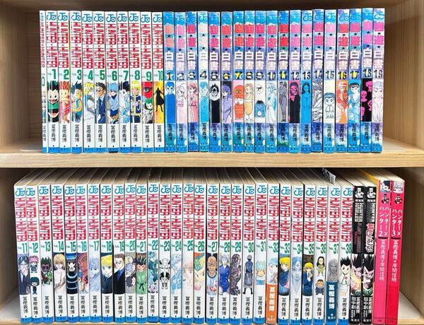 HUNTER×HUNTER 全巻 全38巻 冨樫義博シリーズ ほぼ初版 希少品