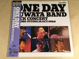 LD(レーザー)◆KUWATA BAND／ONE DAY～ロック・コンサート 1986◆帯付美品！