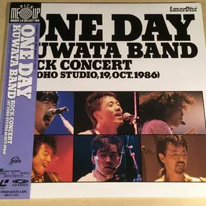 LD(レーザー)◆KUWATA BAND／ONE DAY～ロック・コンサート 1986◆帯付美品！の画像1