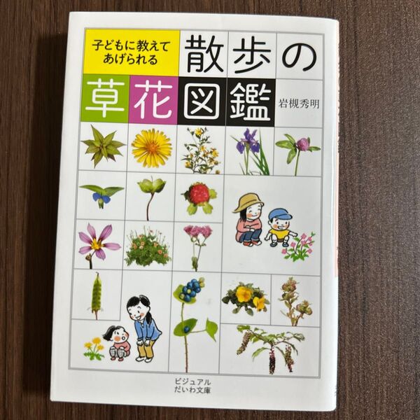 子どもに教えてあげられる散歩の草花図鑑 (ビジュアルだいわ文庫 020J) 岩槻秀明/著
