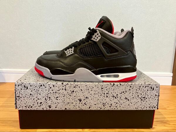 Nike Air Jordan 4 Retro "Bred Reimaginedナイキ エアジョーダン4 ブレッド リイマジンド