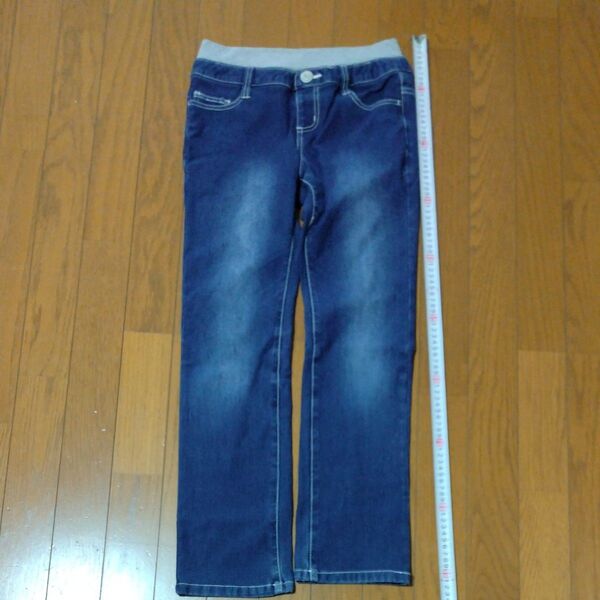150 ジーンズ パンツ ボトムス デニム デニムパンツ ウエストゴム