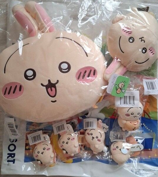 ★7点セット★うさぎだらけくじB賞ウラララC賞罠D賞ピザまんE賞4点