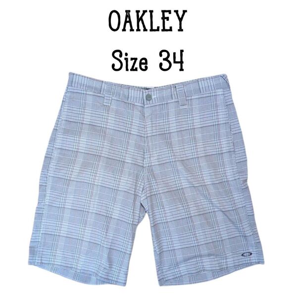 OAKLEY オークリー チェック柄パンツ サイズ34
