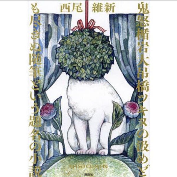 『鬼怒楯岩大吊橋ツキヌの汲めども尽きぬ随筆という題名の小説』著者:西尾維新 装丁:ヒグチユウコ