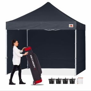 新品未使用 シート4枚付き ABCCANOPY ワンタッチタープテント 2.5m