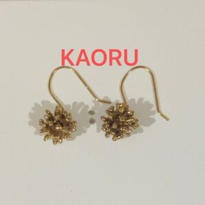 k18 k10 KAORU スモークツリー ピアス
