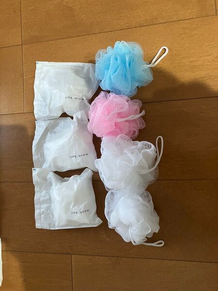 アメニティ ウォッシュ ボール WASH BALL 洗顔用ボール 泡立てネット