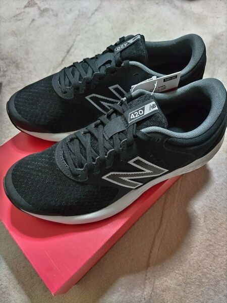 新品 ニューバランス New Balance ME420 FB2 26センチブラック 幅広 4E ランニングシューズ