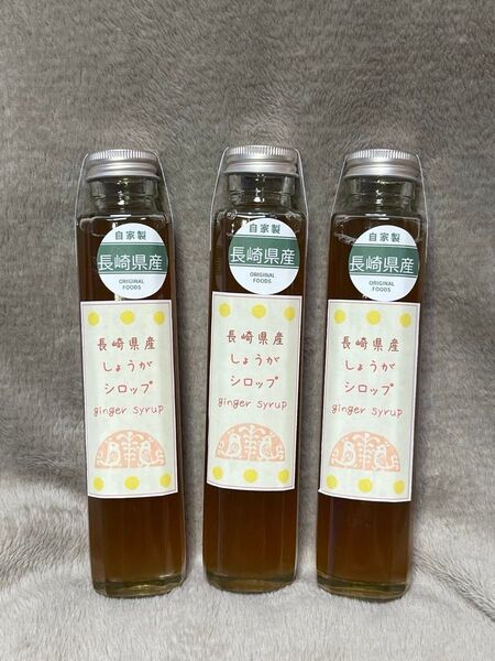 【農薬化学肥料不使用】暑くなってきたこの季節、炭酸割りジンジャーエールはいかが?自家栽培の生姜を使った飲みやすいシロップ2本セット