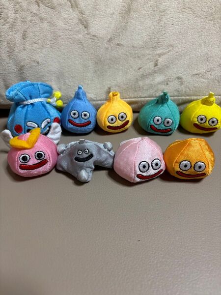 ドラゴンクエスト ナムコアミューズメント景品こてだまぬいぐるみ、フルコンプ9個セット