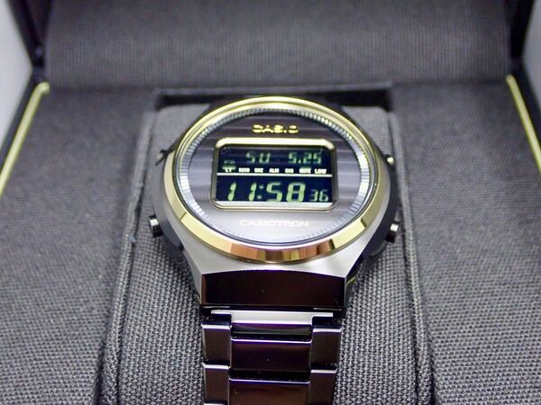 CASIO CASIOTRON カシオトロン 50周年記念モデル TRN-50ZE-1AJR 極美品