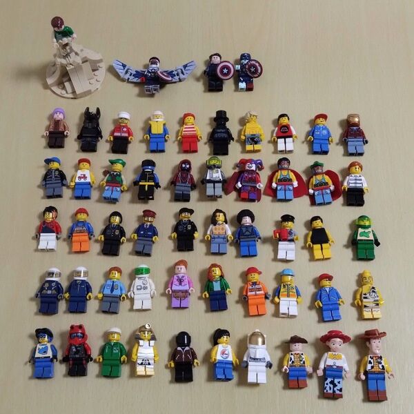 79【ジャンク】 レゴ ミニフィグ LEGO 人形 等 ノーマル