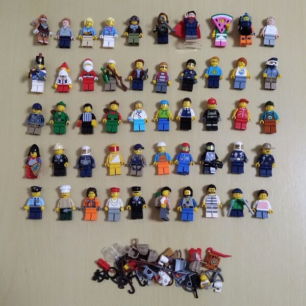 83【ジャンク】 レゴ ミニフィグ LEGO 人形 等