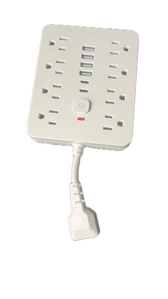 電源タップ コンセント8口 USB4口 アメリカ対応型
