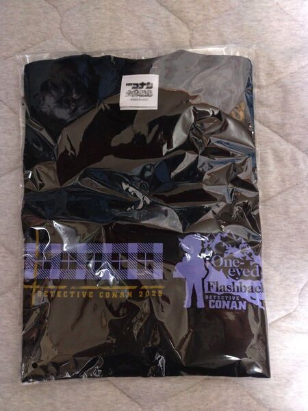 劇場版名探偵コナン隻眼の残像フラシュバック Tシャツ ブラック Mサイズ