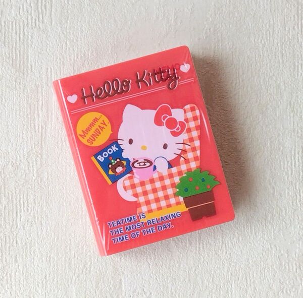 ブック型メモ メモ ミニサイズ Hello Kitty ハローキティ キティちゃん Sanrio サンリオ