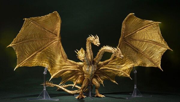 s.h.monsterarts キングギドラ Special Color Ver. プレミアムバンダイ