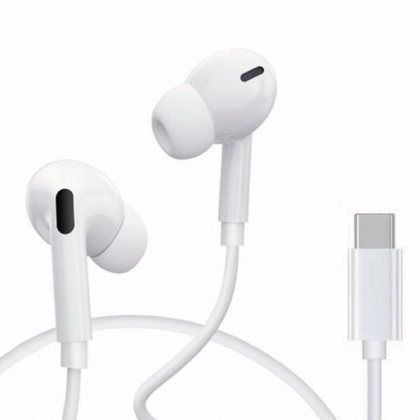 iPhone15 16系 type-c イヤホン イヤフォン 有線 マイク 通話対応 音量調整 リモコン付 タイプC typeC