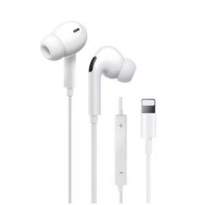iPhone イヤホン イヤフォン 有線 ライトニングケーブル lightning リモコン マイク 通話対応 音量調整 純正品質