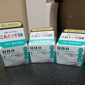 uno 薬用アクネケア パーフェクションジェル 90g 3個セット