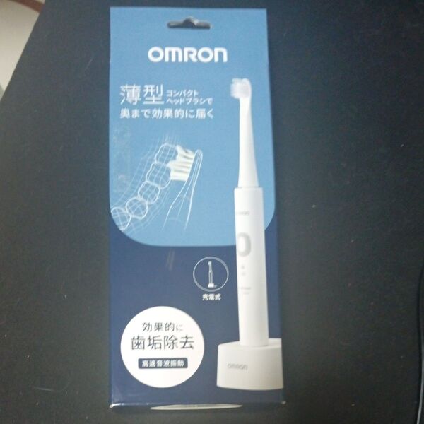 OMRON 電動歯ブラシ コンパクトヘッドブラシ ホワイト