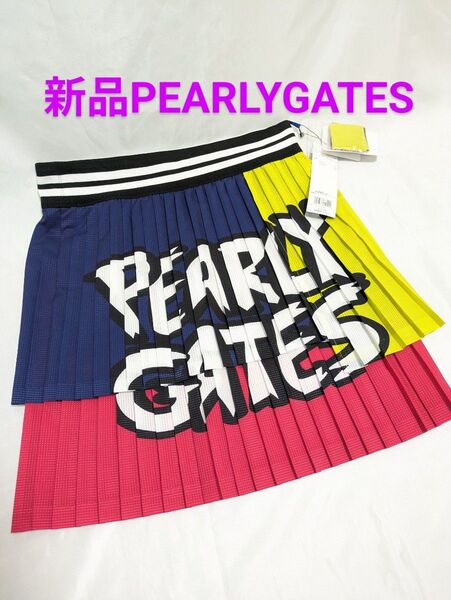 【新品半額以下SALE】PEARLY GATES ゴルフウェアスカート フリル