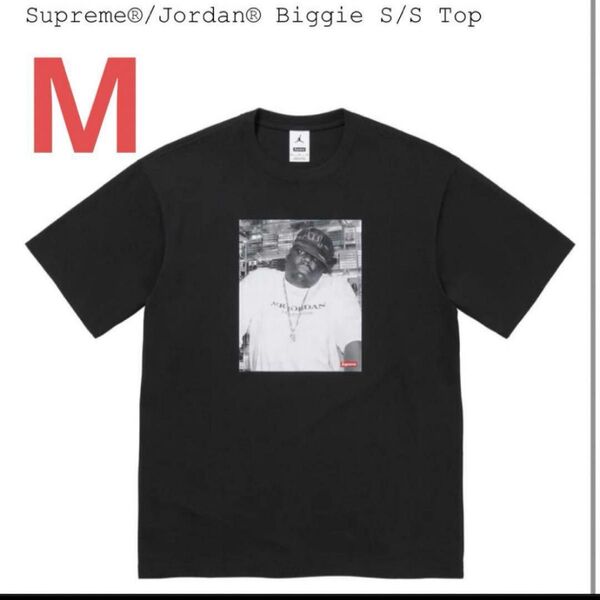 Supreme x Jordan Biggie S/S Top Black
