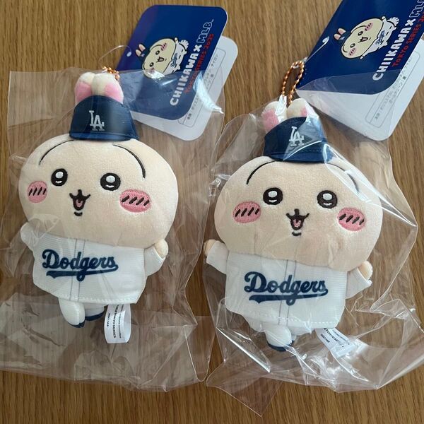 ちいかわ× MLB TOKYO SERIES マスコット うさぎ ドジャース