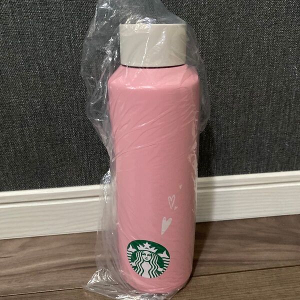 【新品未使用】ステンレスボトル バレンタイン2024 スターバックス ステンレスタンブラー スタバ STARBUCKS