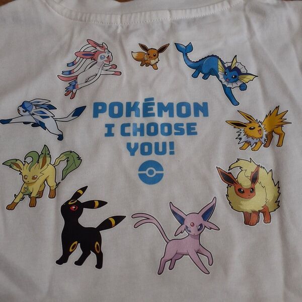 ポケットモンスター ポケモン Tシャツ 半袖 120 新品 イーブイ 進化系 ブイズ キッズ