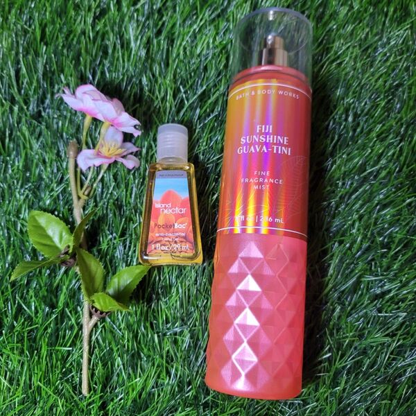 Bath & Body Works FIJI SUNSHINE GUAVA-TINI+ISLAND NECTAR 2本セット