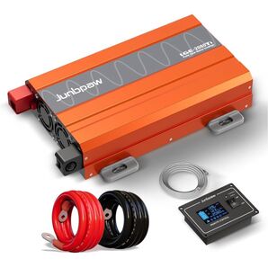 新品 LCDディスプレイ付き 2080W純正弦波インバーター 12V DCから100V/110V AC変換 6000W