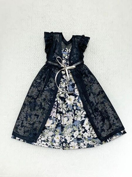 ⑤ 作家様購入 22cmドール ピュアニーモ2エモーションS ボディ用 ワンピース 服 アウトフィット リカちゃん