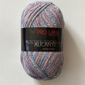 PRO LANA ALICANTE 12 プロラナ アリカンテ 編み物 毛糸 ソックヤーン 春夏毛糸 コットンストレッチ