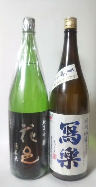 花邑 純米吟醸 酒未来 / 写楽 純米吟醸 夏吟 うすにごり 1800ml 2025年5月 2本セット