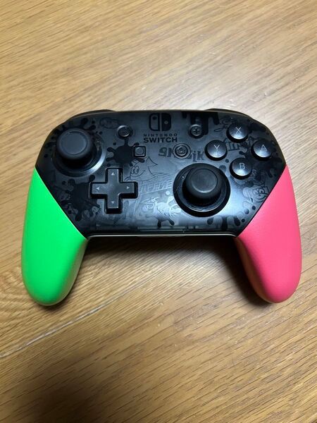Switch 純正 プロコン 作動品 スプラトゥーン2