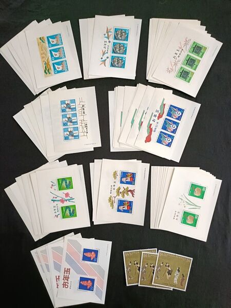 ★お年玉年賀切手。年賀切手。お年玉切手。切手趣味週間。記念切手。切手。額面2844-。