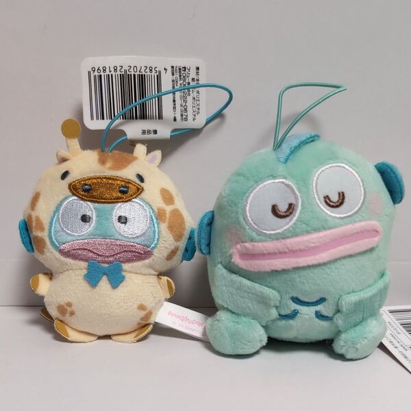 ハンギョドン どうぶつ着ぐるみマスコット むにゃすやマスコット サンリオキャラクターズ キリン編 namco ROUND1