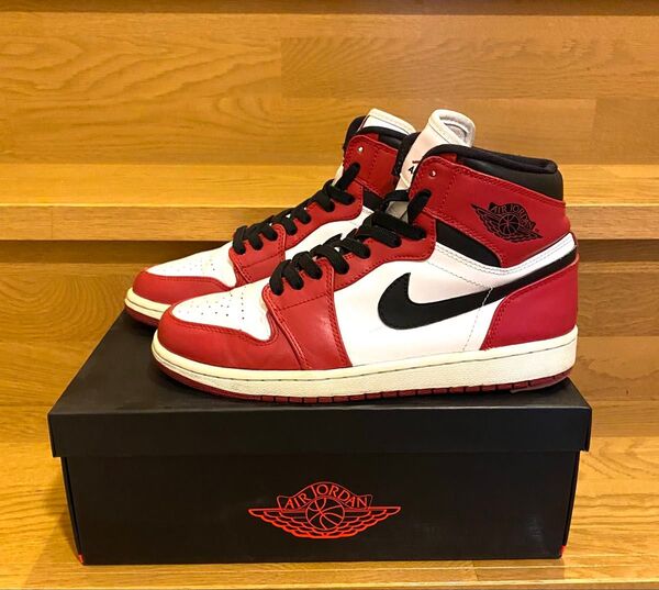 Nike Air Jordan 1 Retro High "Chicago"2013 26cm
