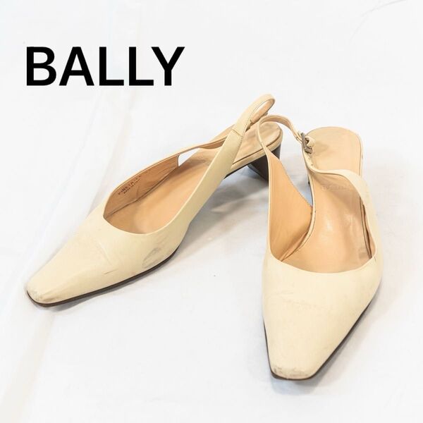 BALLY バリー パンプス ストラップ レザー 本革 23cm