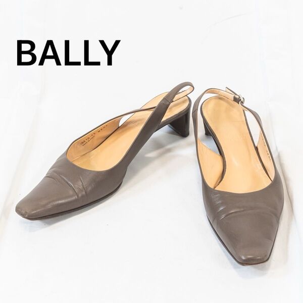BALLY バリー パンプス ストラップ レザー 本革 23cm