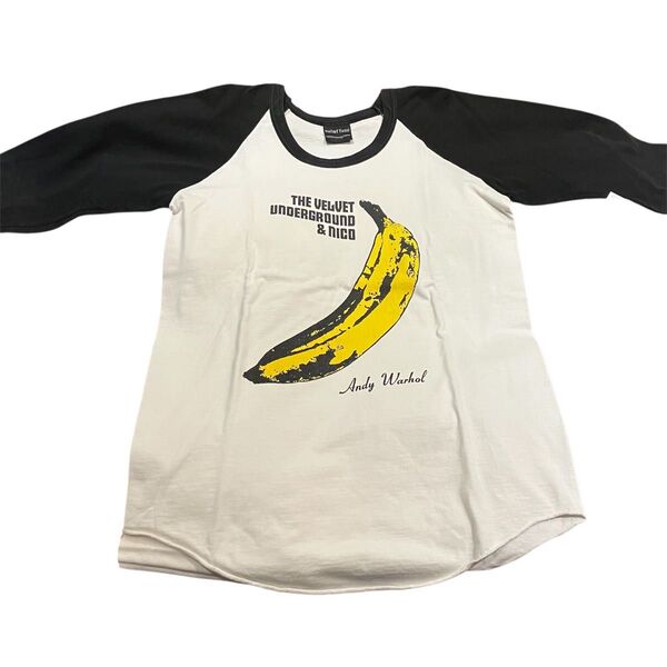 【着画あり】THE VELVET UNDERGROUND ロングTシャツ 七分丈
