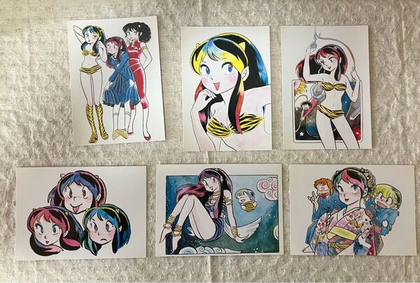 ☆ うる星やつら ポストカード6種 高橋留美子 ポストカード