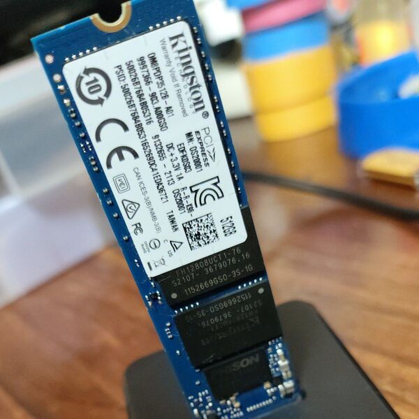 Kingston OM8PDP3512B NVMe SSD 512GB 超健康