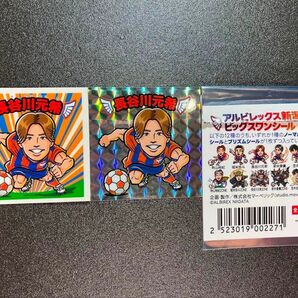 ビッグスワンシール 長谷川元希 2枚セット 新品、未使用