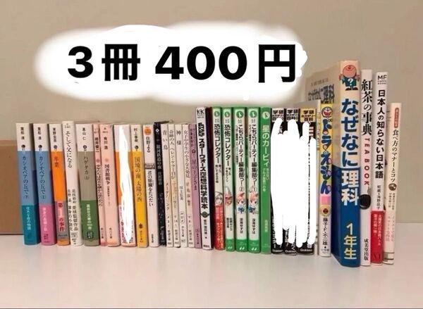 3冊400円 小説 児童書 実用書