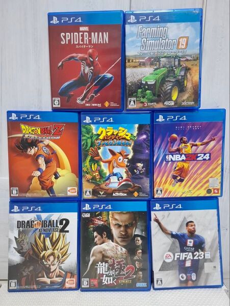 PS4 ゲームソフト 7本 まとめ売り