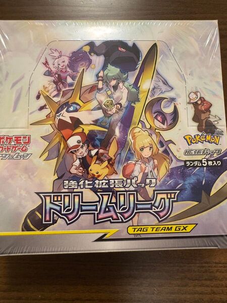 ポケモンカードゲーム サン&ムーン 強化拡張パック ドリームリーグ 未開封シュリンク付きBOX